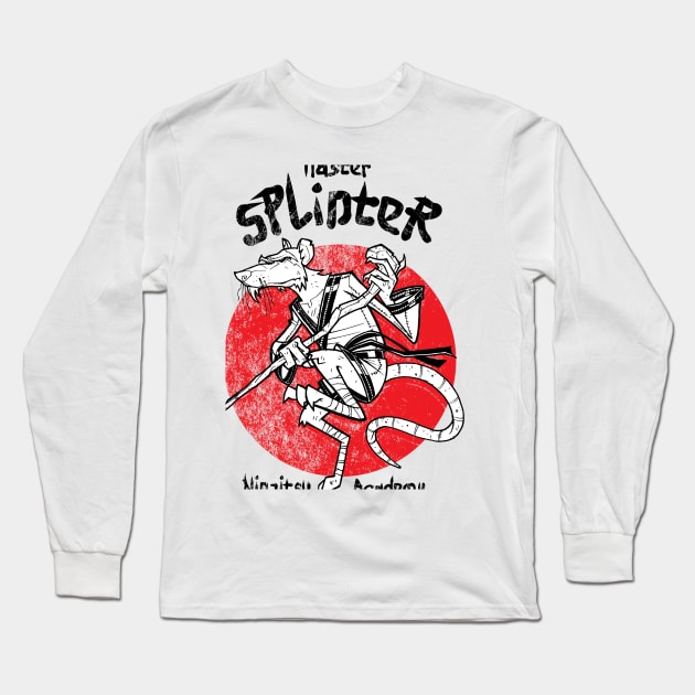 Master Splinter Long Sleeve T-Shirt by Ninjae